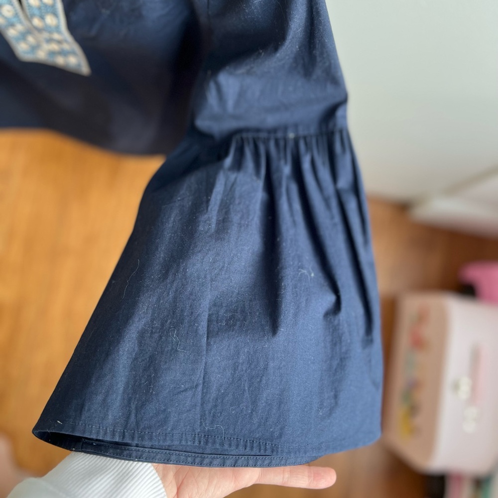 Tory Burch Navy Tunic, size 8 - Picture 5 of 5